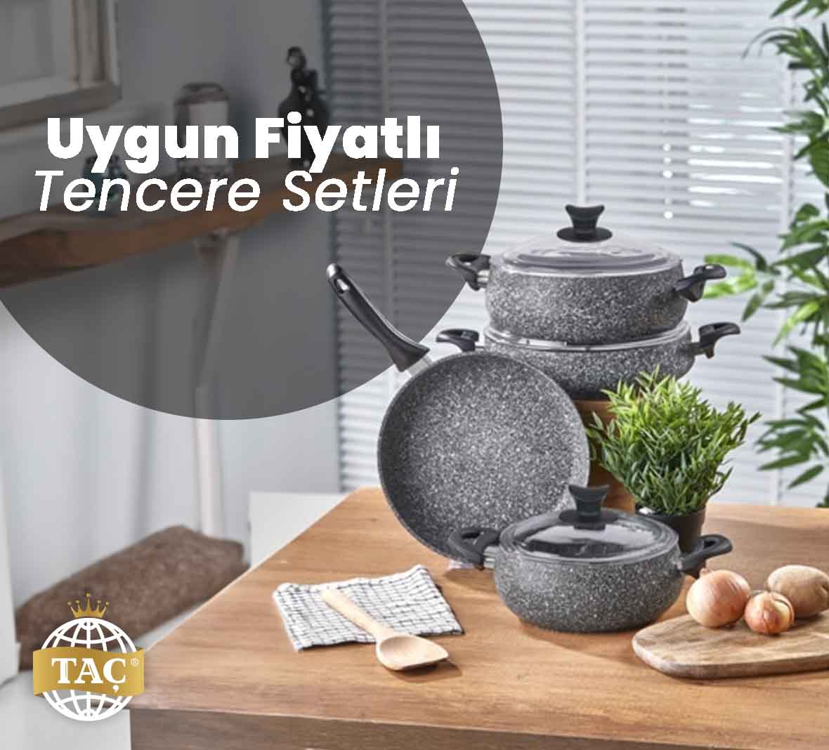 Uygun Fiyatlı Tencere Setleri - İndirimli Kampanyalar - Taç